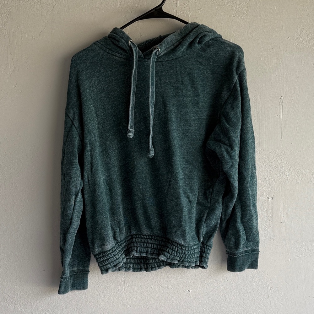 Vintage Havana Teal Knit Top